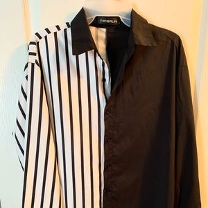 Korean Casual Button Down Shirt